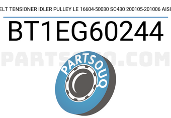 AISIN BT1EG60244 BELT TENSIONER IDLER PULLEY LE 16604-50030 SC430 200105-201006 AISIN