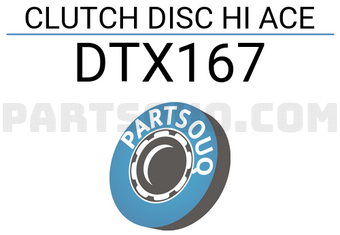 AISIN DTX167 CLUTCH DISC HI ACE