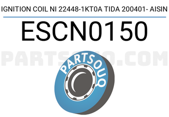 AISIN ESCN0150 IGNITION COIL NI 22448-1KT0A TIDA 200401- AISIN