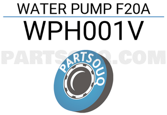 AISIN WPH001V WATER PUMP F20A