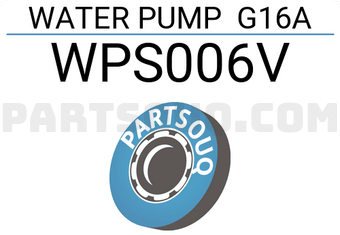 AISIN WPS006V WATER PUMP G16A