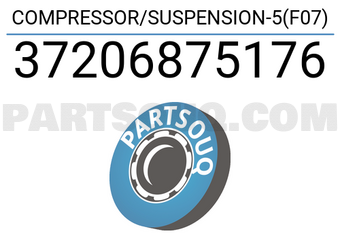 ARNOTT 37206875176 COMPRESSOR/SUSPENSION-5(F07)