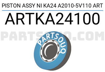 ART ARTKA24100 PISTON ASSY NI KA24 A2010-5V110 ART