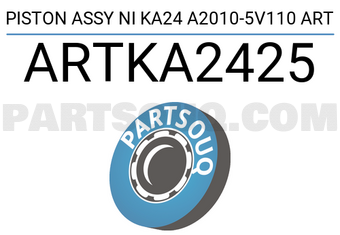 ART ARTKA2425 PISTON ASSY NI KA24 A2010-5V110 ART