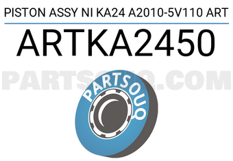 ART ARTKA2450 PISTON ASSY NI KA24 A2010-5V110 ART