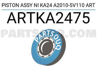 ART ARTKA2475 PISTON ASSY NI KA24 A2010-5V110 ART
