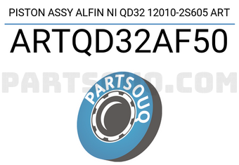 ART ARTQD32AF50 PISTON ASSY ALFIN NI QD32 12010-2S605 ART