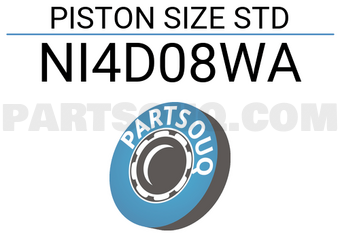 ART NI4D08WA PISTON SIZE STD