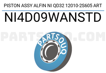 ART NI4D09WANSTD PISTON ASSY ALFIN NI QD32 12010-2S605 ART