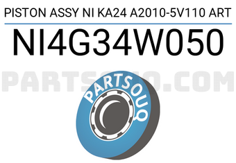 ART NI4G34W050 PISTON ASSY NI KA24 A2010-5V110 ART