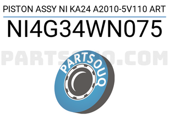ART NI4G34WN075 PISTON ASSY NI KA24 A2010-5V110 ART