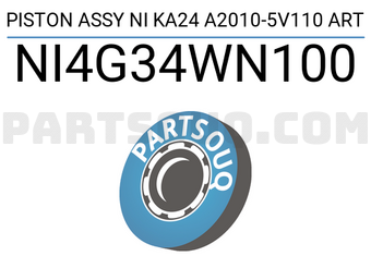 ART NI4G34WN100 PISTON ASSY NI KA24 A2010-5V110 ART