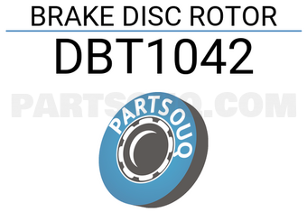 ASIAN DBT1042 BRAKE DISC ROTOR