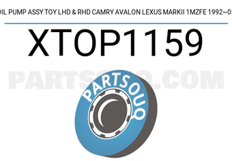 ASIAN XTOP1159 POMPE À HUILE COMPLÈTE TOY LHD ET RHD CAMRY AVALON LEXUS MARKII 1MZFE 1992~05