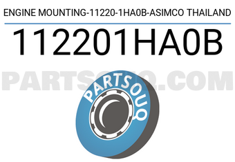ASIMCO 112201HA0B ENGINE MOUNTING-11220-1HA0B-ASIMCO THAILAND