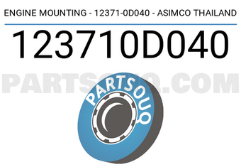 ASIMCO 123710D040 ENGINE MOUNTING - 12371-0D040 - ASIMCO THAILAND