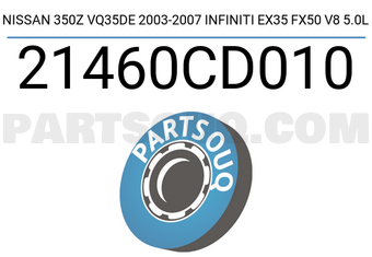 ASIMCO 21460CD010 NISSAN 350Z VQ35DE 2003-2007 INFINITI EX35 FX50 V8 5.0L