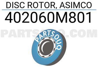 ASIMCO 402060M801 DISC ROTOR, ASIMCO
