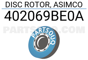 ASIMCO 402069BE0A DISC ROTOR, ASIMCO