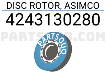 ASIMCO 4243130280 DISC ROTOR, ASIMCO