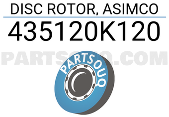 ASIMCO 435120K120 DISC ROTOR, ASIMCO