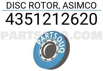 ASIMCO 4351212620 DISC ROTOR, ASIMCO