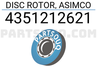 ASIMCO 4351212621 DISC ROTOR, ASIMCO