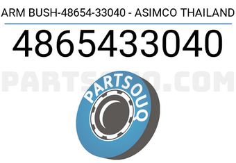 ASIMCO 4865433040 ARM BUSH-48654-33040 - ASIMCO THAILAND