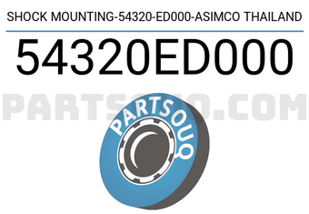 ASIMCO 54320ED000 SHOCK MOUNTING-54320-ED000-ASIMCO THAILAND