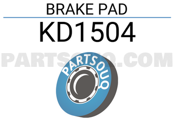 ASIMCO KD1504 BRAKE PAD