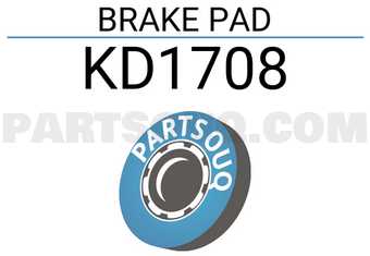 ASIMCO KD1708 BRAKE PAD