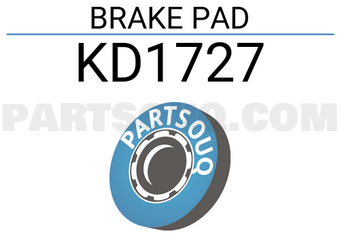 ASIMCO KD1727 BRAKE PAD