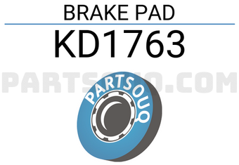 ASIMCO KD1763 BRAKE PAD