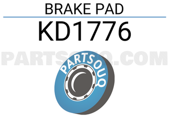ASIMCO KD1776 BRAKE PAD