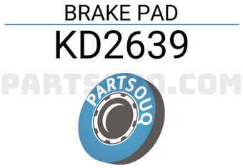 ASIMCO KD2639 BRAKE PAD