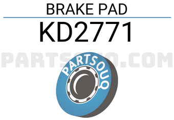 ASIMCO KD2771 BRAKE PAD