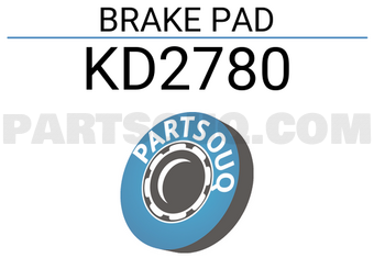 ASIMCO KD2780 BRAKE PAD