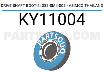 ASIMCO KY11004 DRIVE SHAFT BOOT-44333-SM4-003 - ASIMCO THAILAND
