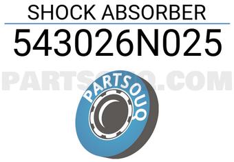 Abesta 543026N025 SHOCK ABSORBER