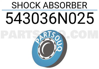 Abesta 543036N025 SHOCK ABSORBER