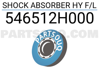 Abesta 546512H000 SHOCK ABSORBER HY F/L