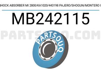 Abesta MB242115 SHOCK ABSORBER MI 2800/KA1020/443198 PAJERO/SHOGUN/MONTERO R