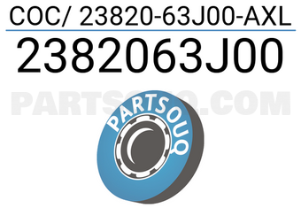 Axcel 2382063J00 COC/ 23820-63J00-AXL
