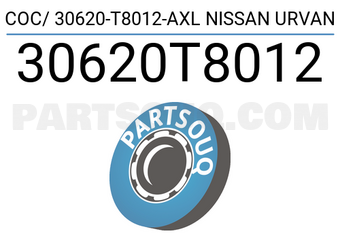 Axcel 30620T8012 COC/ 30620-T8012-AXL NISSAN URVAN