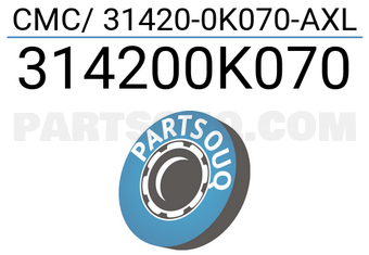 Axcel 314200K070 CMC/ 31420-0K070-AXL