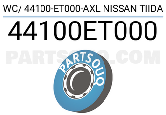 Axcel 44100ET000 WC/ 44100-ET000-AXL NISSAN TIIDA