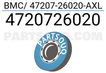Axcel 4720726020 BMC/ 47207-26020-AXL