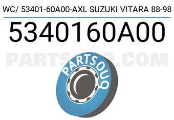 Axcel 5340160A00 WC/ 53401-60A00-AXL SUZUKI VITARA 88-98