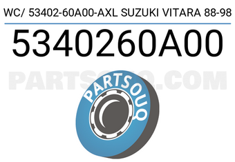 Axcel 5340260A00 WC/ 53402-60A00-AXL SUZUKI VITARA 88-98