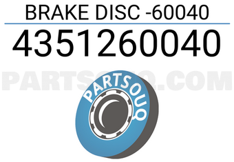 Axios 4351260040 BRAKE DISC -60040